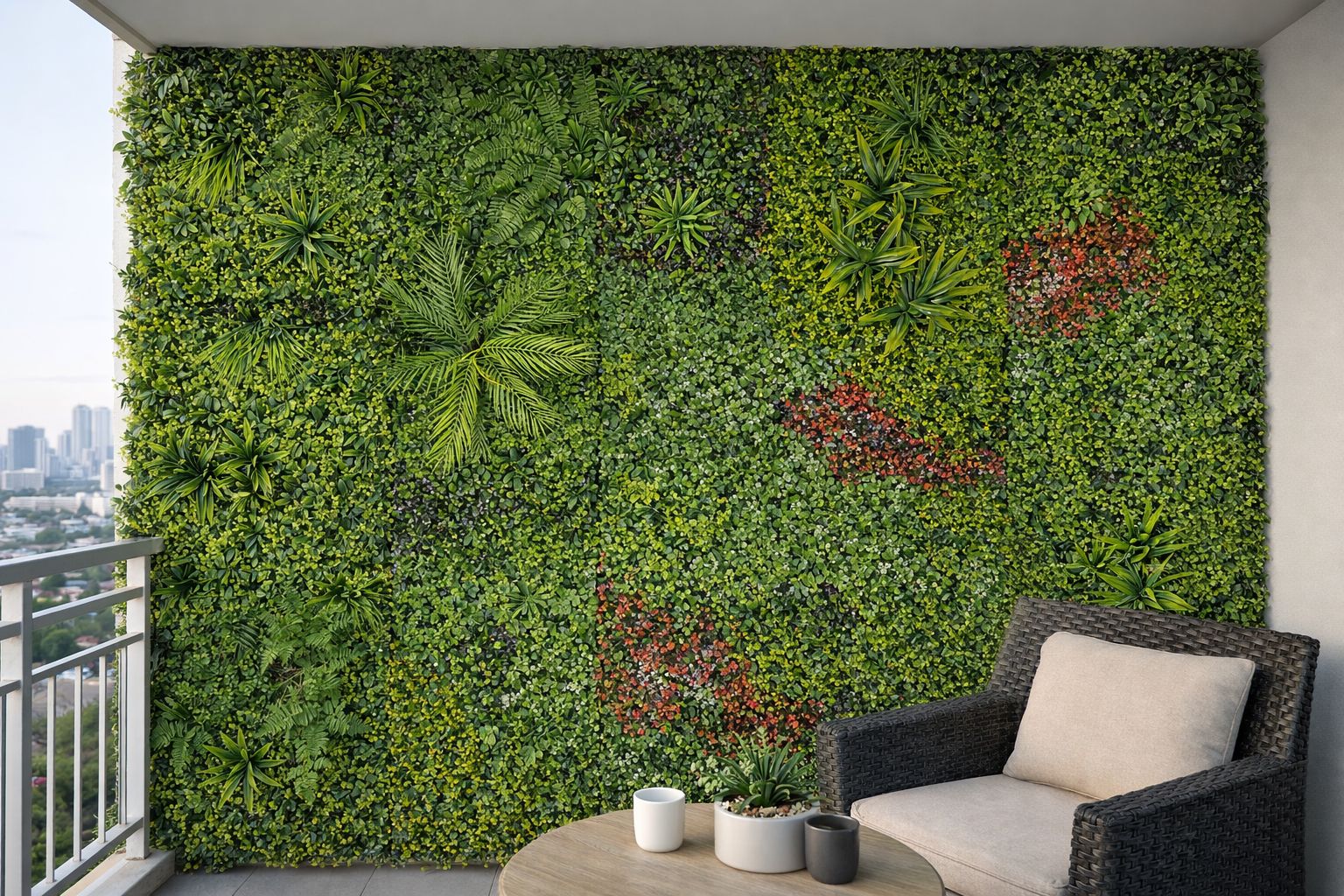 დეკორატიული გამწვანება 100სმ*100სმ 0301-9